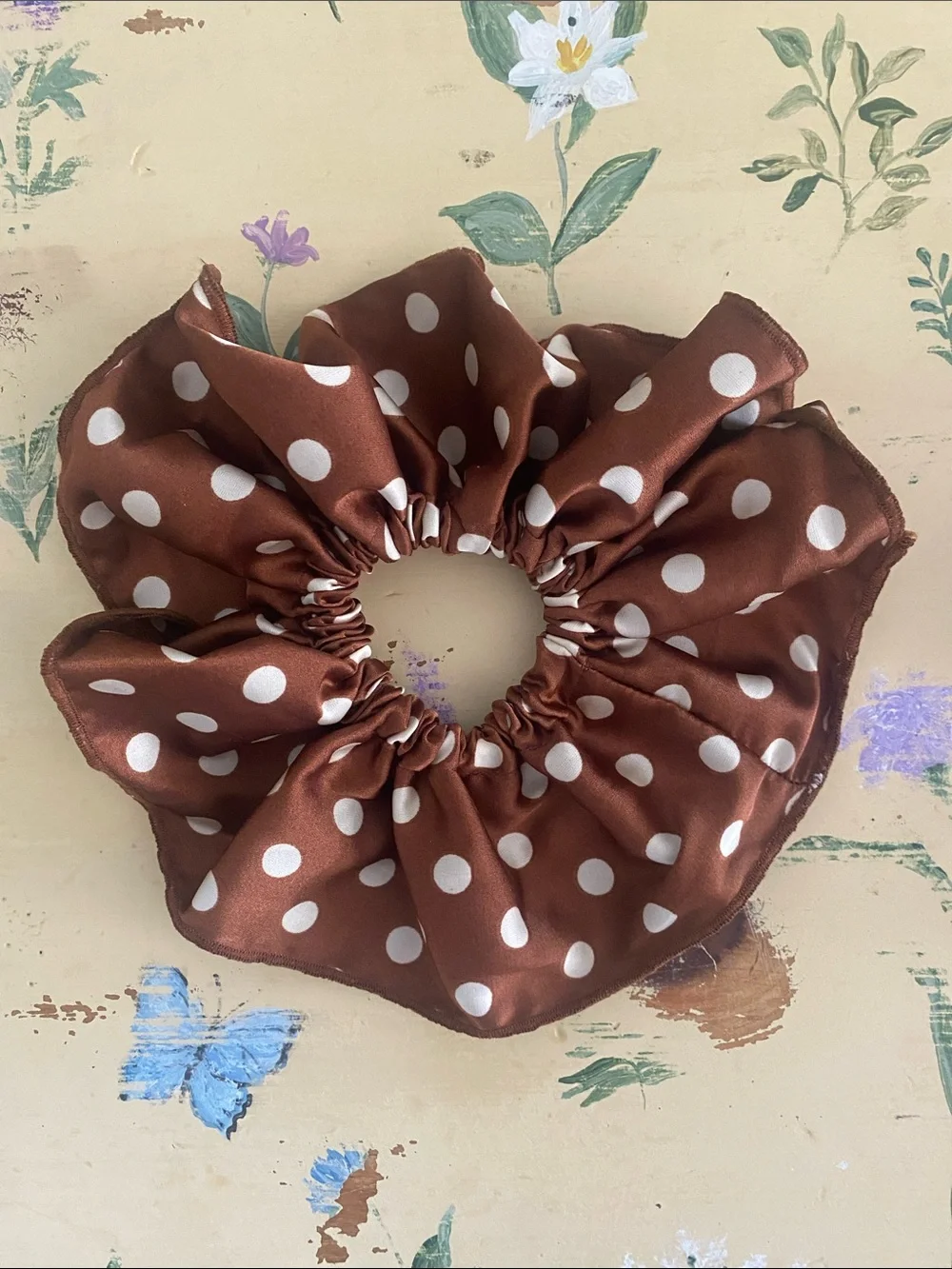 Oversize Satin Scrunchie Trio